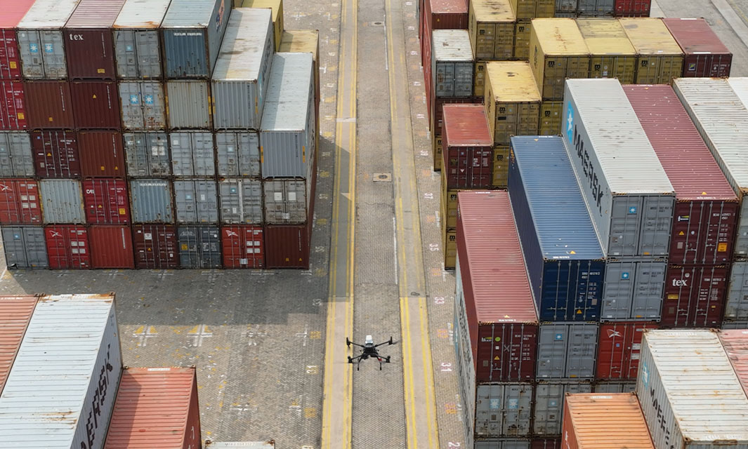 無人機安防巡檢應用，復亞智能助推智慧港口建設